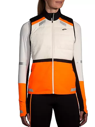 BROOKS | Chaleco de running para mujer Run Visible Insulated 2.0 |